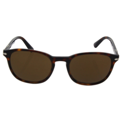 Persol PO3148S 9015-57 - Havana-Brown Polarized by Persol for Men - 53-20-145 mm Sunglasses