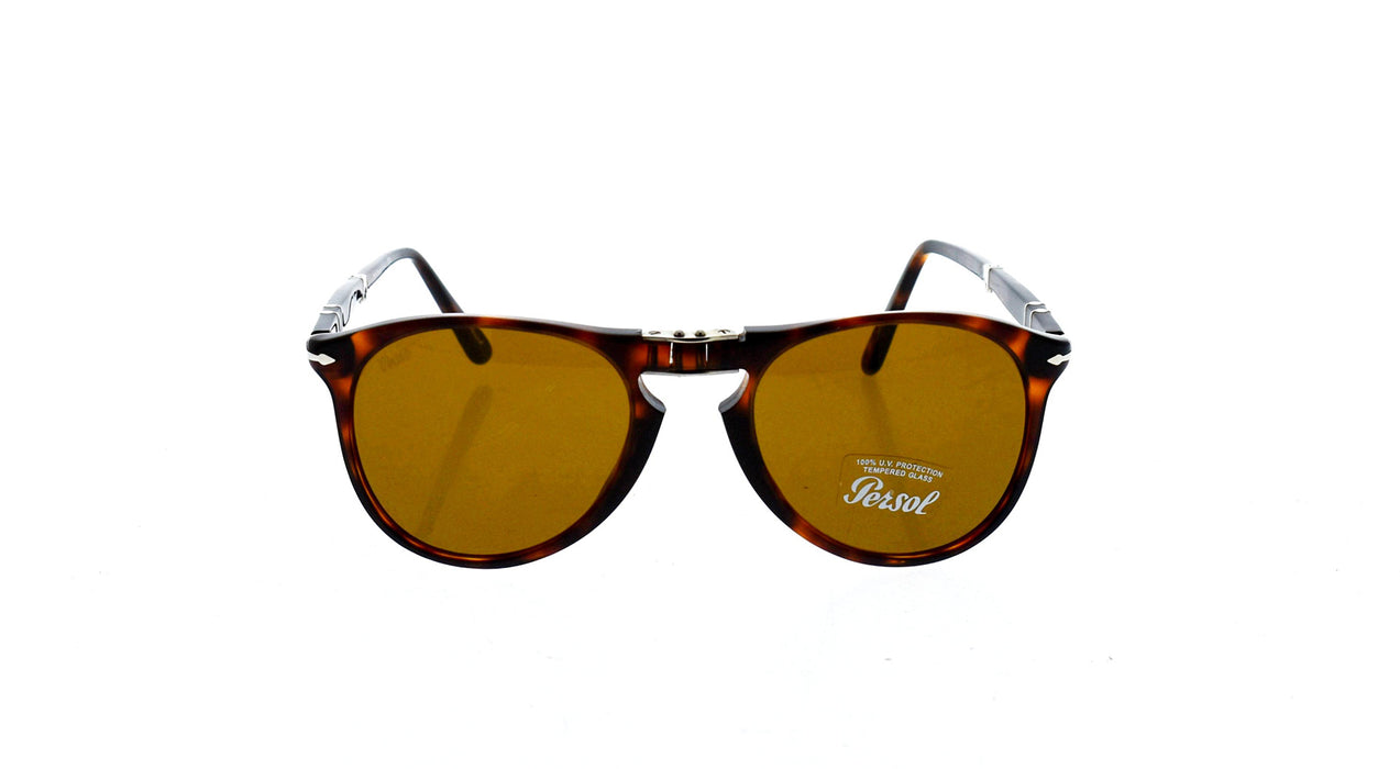 Persol PO9714S 24-33 - Havana-Brown by Persol for Men - 52-20-140 mm Sunglasses
