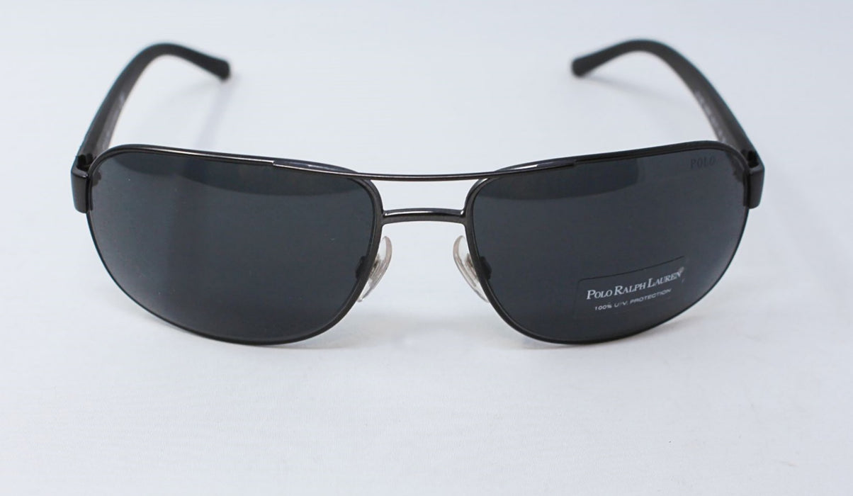 Polo Ralph Lauren PH 3093 9288-87 - Mat Dark Gunmetal-Grey by Ralph Lauren for Men - 62-17-130 mm Sunglasses