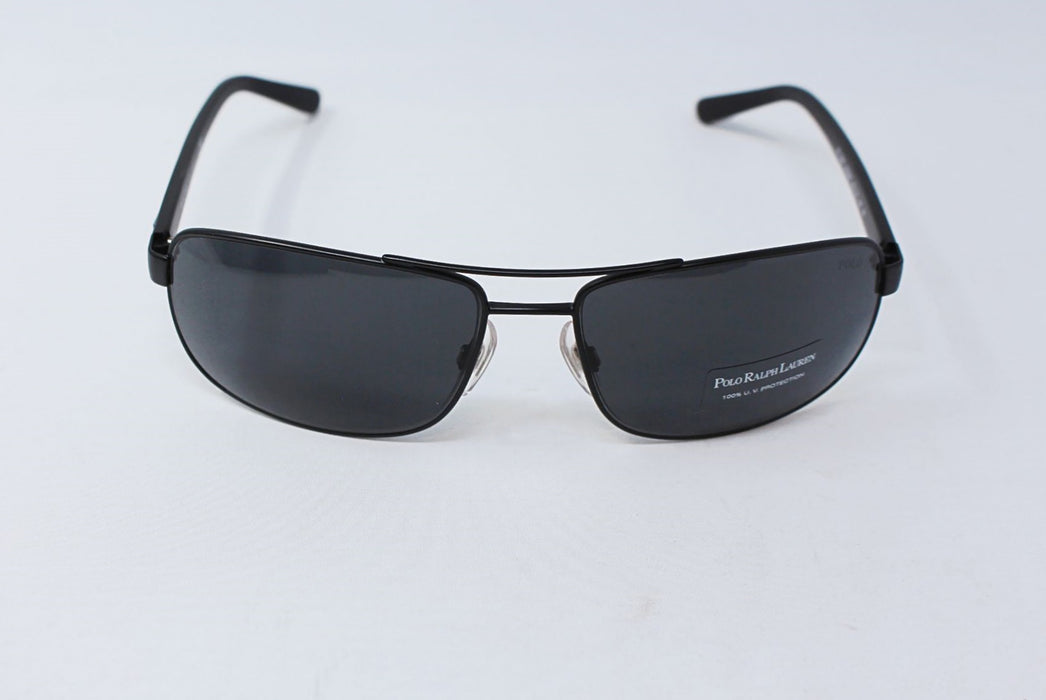 Polo Ralph Lauren PH 3095 9038-87 - Matte Black-Grey by Ralph Lauren for Men - 63-16-130 mm Sunglasses