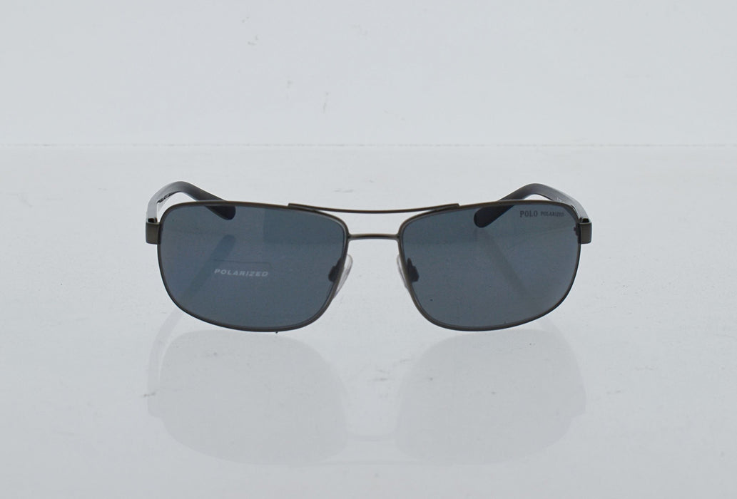 Polo Ralph Lauren PH 3095 9050-81 - Matte Gunmetal-Grey Polarized by Ralph Lauren for Men - 63-16-130 mm Sunglasses