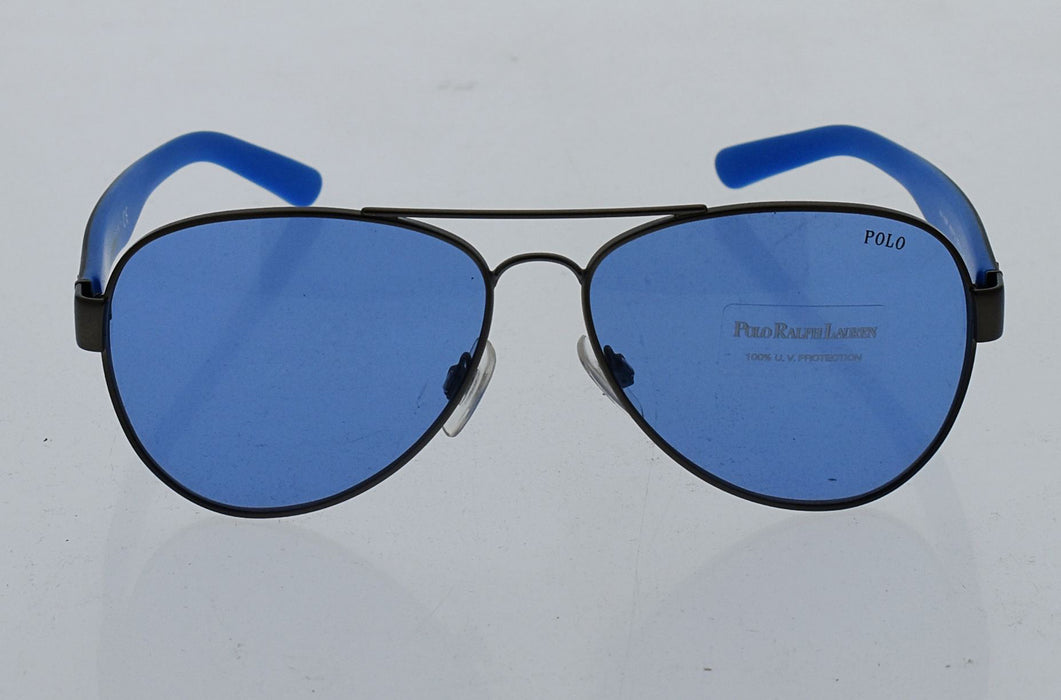 Polo Ralph Lauren PH 3096 9050-72 - Gunmetal-Blue by Ralph Lauren for Men - 59-14-145 mm Sunglasses