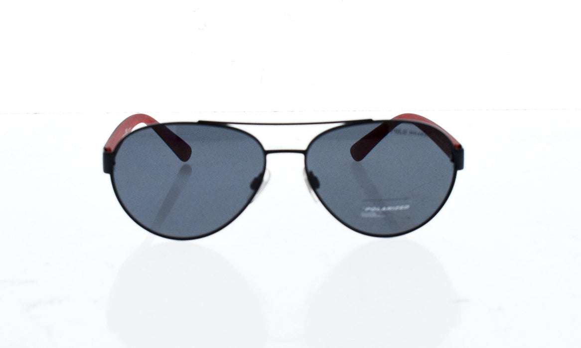 Polo Ralph Lauren PH 3098 9230-81 - Matte Black-Grey Polarized by Ralph Lauren for Men - 61-15-145 mm Sunglasses