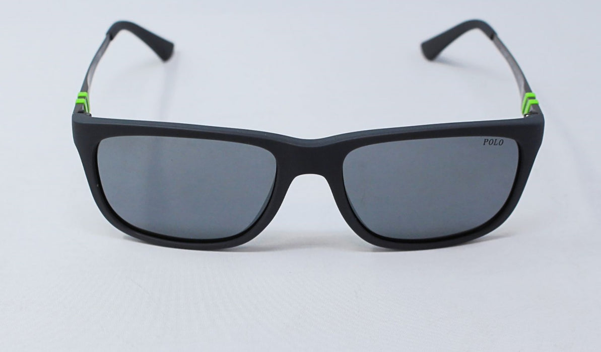 Polo Ralph Lauren PH 4088 5421-6G - Matte Grey-Green by Ralph Lauren for Men - 55-17-145 mm Sunglasses