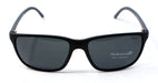 Polo Ralph Lauren PH 4092 553487 - Matte Black-Grey by Ralph Lauren for Men - 58-16-145 mm Sunglasses