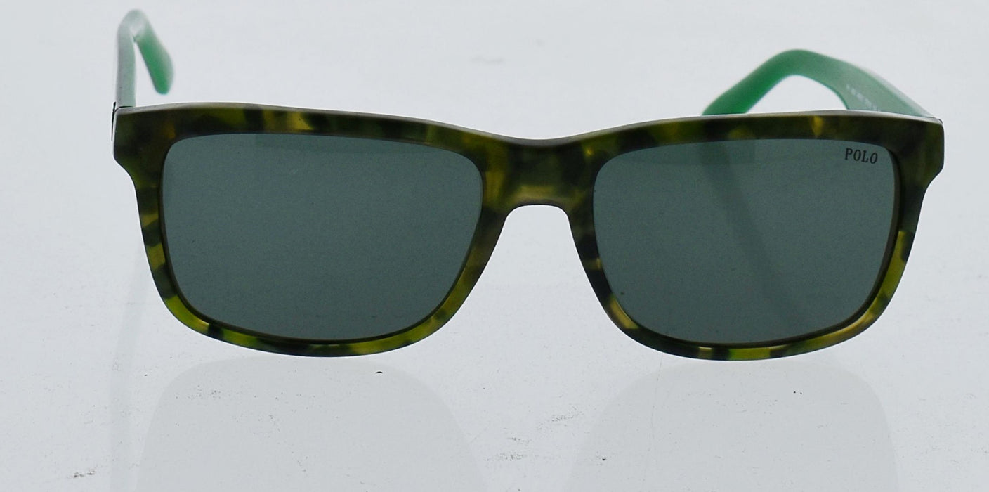 Polo Ralph Lauren PH 4098 5436-71 - Vintage Camou Tortoise-Green by Ralph Lauren for Men - 57-18-145 mm Sunglasses
