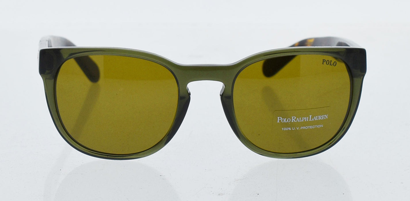 Polo Ralph Lauren PH 4099 5542-73 - Olive Green-Brown by Ralph Lauren for Men - 52-21-145 mm Sunglasses