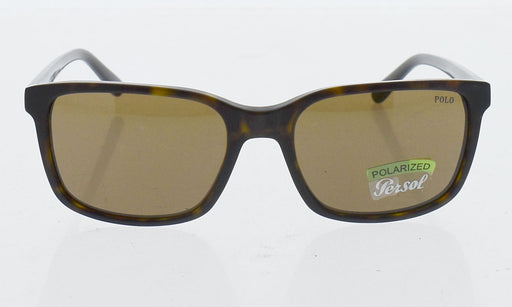 Polo Ralph Lauren PH 4103 5550-73 - Vintage Dark Havana-Brown by Ralph Lauren for Men - 56-19-145 mm Sunglasses