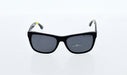 Polo Ralph Lauren PH 4106 556781 Black Gray Polarized by Ralph Lauren for Men - 57-18-145 mm Sunglasses