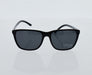 Polo Ralph Lauren PH 4108 5001-87 - Shiny Black -Dark Grey by Ralph Lauren for Men - 57-17-145 mm Sunglasses