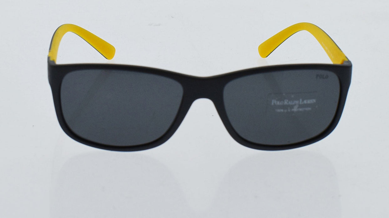 Polo Ralph Lauren PH 4109 558987 - Matte Grey-Grey by Ralph Lauren for Men - 59-17-145 mm Sunglasses