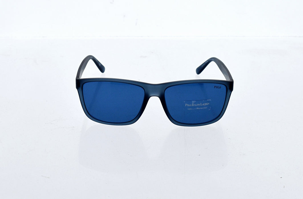 Polo Ralph Lauren PH 4113 5612-80 - Matte Navy Blue-Dark Blue by Ralph Lauren for Men - 57-16-145 mm Sunglasses