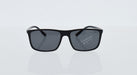 Polo Ralph Lauren PH 4115 5284-87 - Matte Black-Dark Grey by Ralph Lauren for Men - 57-16-145 mm Sunglasses