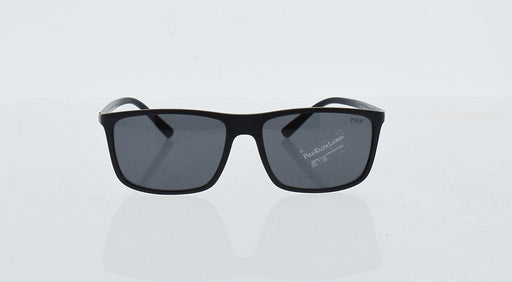 Polo Ralph Lauren PH 4115 5284-87 - Matte Black-Dark Grey by Ralph Lauren for Men - 57-16-145 mm Sunglasses