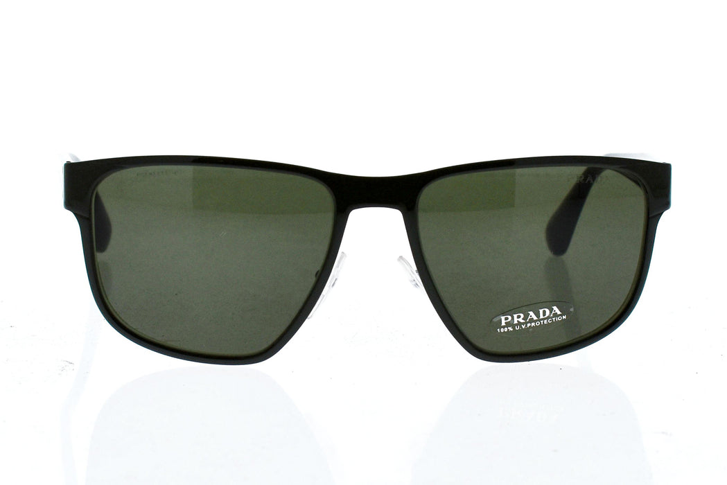 Prada SPR 55S UF4-4J1 - Green-Brown by Prada for Men - 55-17-140 mm Sunglasses