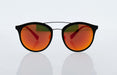 Prada SPS 04R UFI-5M0 - Green Rubber-Brown Orange by Prada for Men - 54-21-135 mm Sunglasses