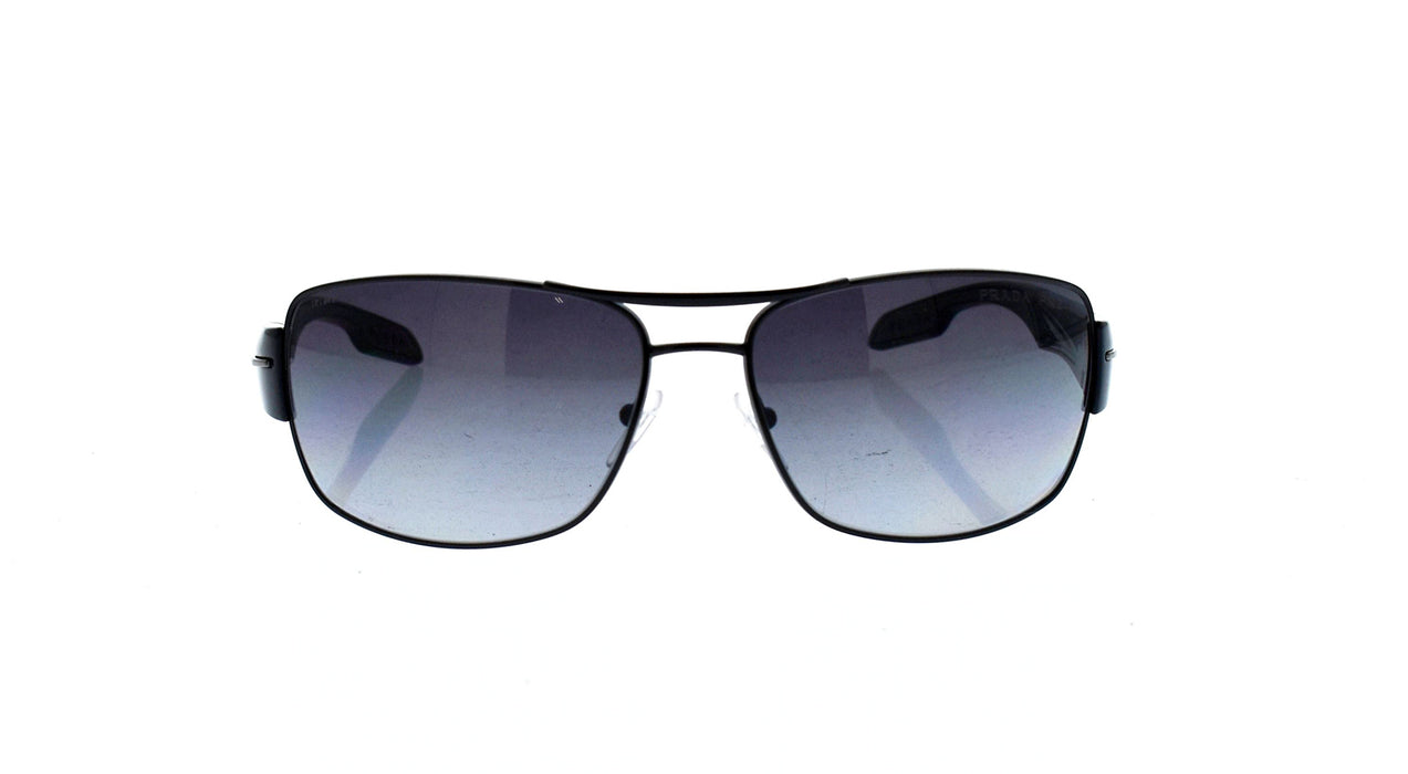 Prada SPS 53N 7AX-5W1 - Black-Grey Gradient Polarized by Prada for Men - 65-16-130 mm Sunglasses
