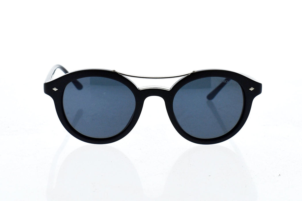 Giorgio Armani AR 8007 5001-R5 Frames of Life - Matte Black-Azure by Giorgio Armani for Unisex - 46-21-140 mm Sunglasses