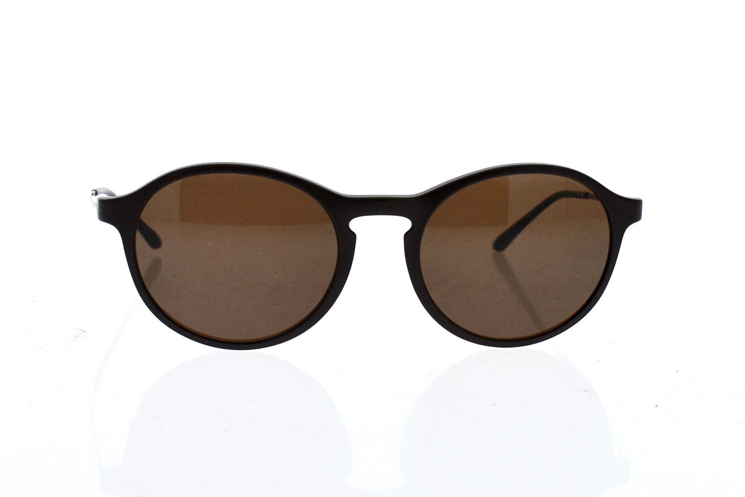 Giorgio Armani AR 8073 5491-73 Frames Of Life - Matte Brown-Brown by Giorgio Armani for Unisex - 52-19-145 mm Sunglasses