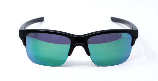 Oakley Thinlink OO9316-09 - Matte Black-Jade Iridium by Oakley for Unisex - 63-11-136 mm Sunglasses