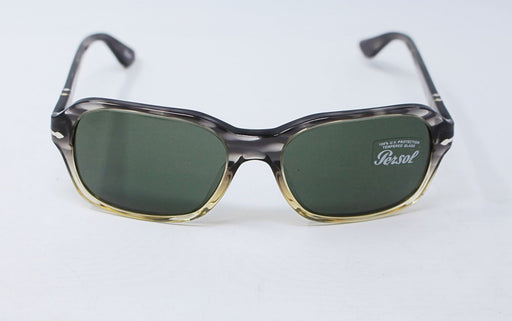 Persol PO3136S 1039-31 - Striped Grey-Green by Persol for Unisex - 57-18-140 mm Sunglasses