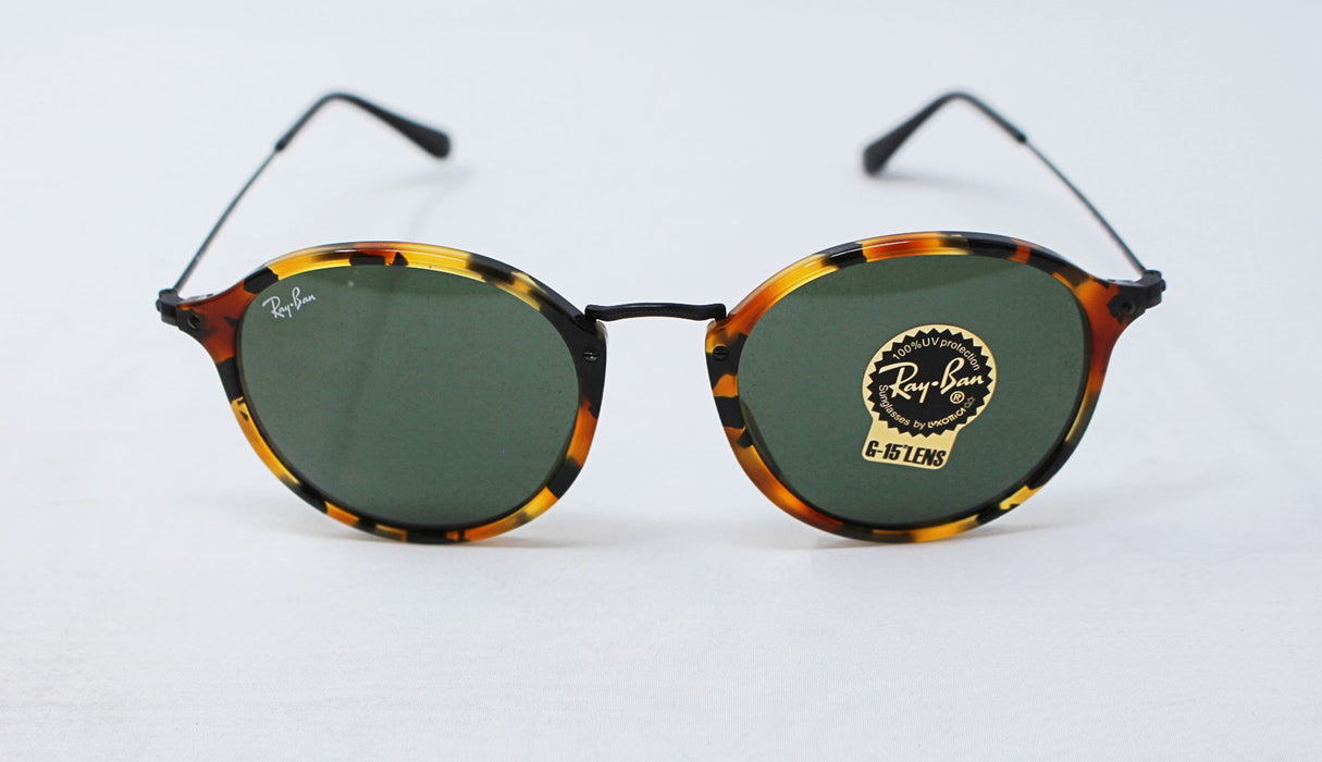 Ray Ban RB 2447 1157 - Spotted Black Havana-Green by Ray Ban for Unisex - 52-21-145 mm Sunglasses