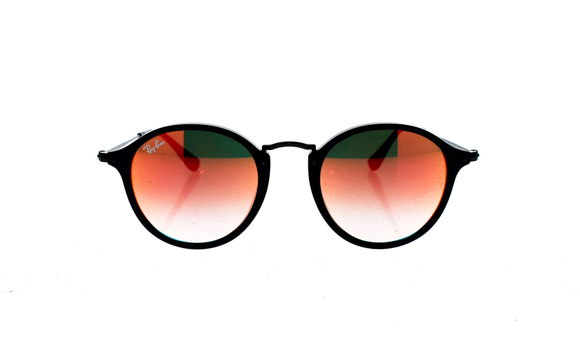 Ray Ban RB 2447 901-4W - Black-Orange Gradient Flash by Ray Ban for Unisex - 49-21-145 mm Sunglasses