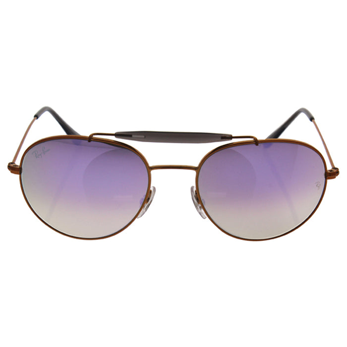 Ray Ban RB 3540 198-7X - Bronze Copper-Lilac Gradient Flash by Ray Ban for Unisex - 53-18-140 mm Sunglasses