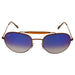 Ray Ban RB 3540 198-8B - Shiny Bronze-Blue Flash Gradient by Ray Ban for Unisex - 53-18-140 mm Sunglasses