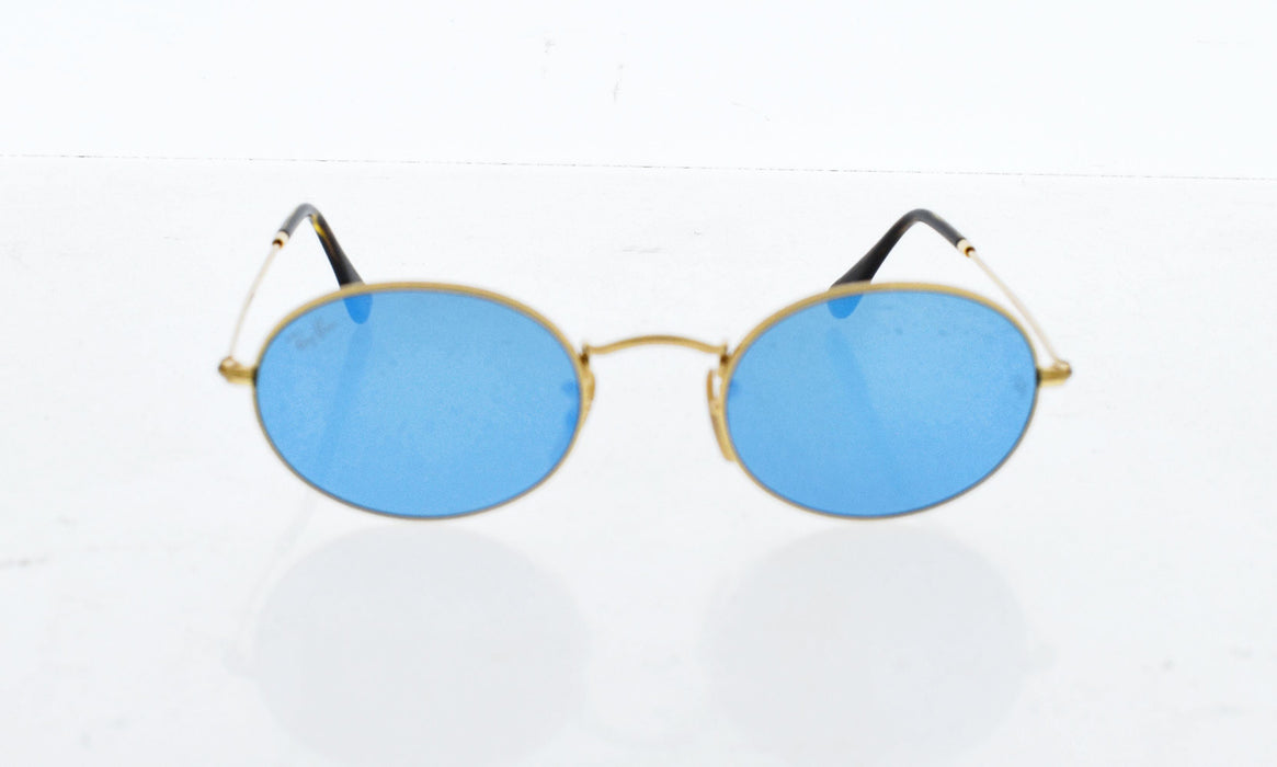 Ray Ban RB 3547N 001/90 - Gold/Light Blue Gradient Flash by Ray Ban for Unisex - 51-21-145 mm Sunglasses