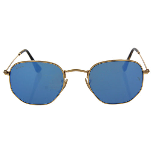 Ray Ban RB 3548-N 001-90 - Gold Shiny-Blue by Ray Ban for Unisex - 48-21-140 mm Sunglasses
