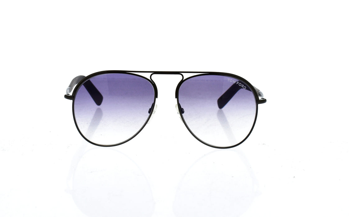 Tom Ford TF448 48Z Cody - Shiny Dark Brown- Purple Gradient by Tom Ford for Unisex - 56-15-145 mm Sunglasses