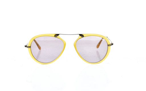 Tom Ford TF473 39Y Aaron - Shiny Yellow-Violet by Tom Ford for Unisex - 53-17-145 mm Sunglasses