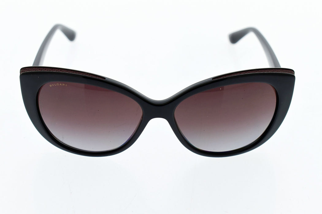 Bvlgari BV8157BQ 901-62 - Black-Violet Gradient Polarized by Bvlgari for Women - 57-15-135 mm Sunglasses