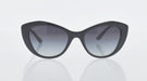 Bvlgari BV8168B 5381-8G - Top Black On Grey Crystal-Grey Gradient by Bvlgari for Women - 53-19-140 mm Sunglasses