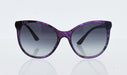 Bvlgari BV8175B 5405-8G - Striped Violet-Grey Gradient by Bvlgari for Women - 55-18-140 mm Sunglasses