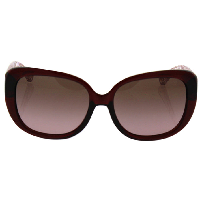 Coach Laurin HC8076 5154-14 - Burgundy-Pink Crystal by Coach for Women - 56-15-135 mm Sunglasses