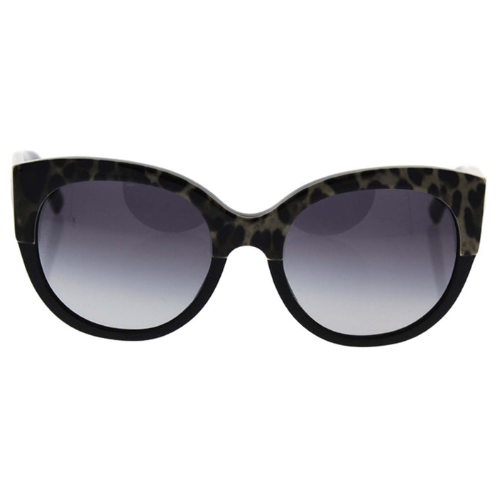Dolce and Gabbana DG 4259 1995-8G - Top Leopard On Black-Grey Gradient by Dolce and Gabbana for Women - 56-20-140 mm Sunglasses