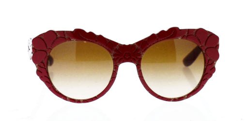 Dolce and Gabbana DG 4267 2999-13 - Top Red-texture Tissue- Brown Gradient by Dolce and Gabbana for Women - 53-20-140 mm Sunglasses