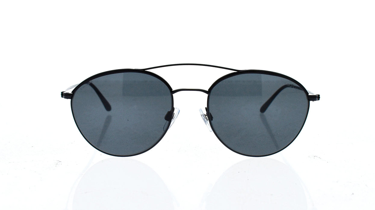 Giorgio Armani AR 6032-J 3001-87 Frames of Life - Matte Black-Grey by Giorgio Armani for Women - 55-18-140 mm Sunglasses
