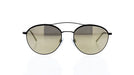 Giorgio Armani AR 6032J 3001-5A Frames of Life-Matte Black-Light Brown Dark Gold by Giorgio Armani for Women - 55-18-140 mm Sunglasses
