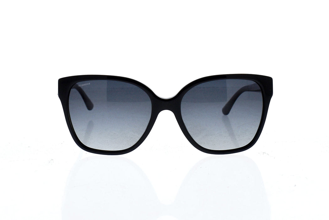 Giorgio Armani AR 8061 5017-T3 - Black-Grey Gradient Polarized by Giorgio Armani for Women - 56-17-140 mm Sunglasses