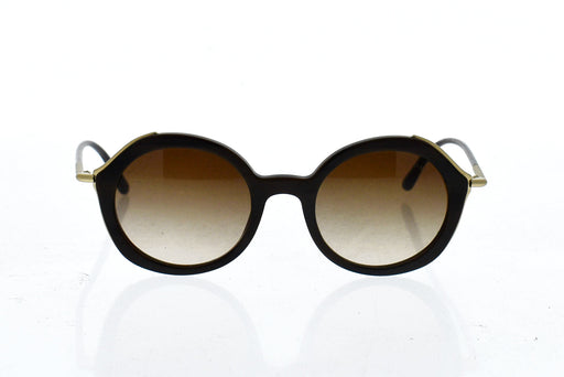 Giorgio Armani AR 8075 5495-13 Frames Of Life-Matte Striped Brown-Brown Gradient by Giorgio Armani for Women - 48-20-145 mm Sunglasses