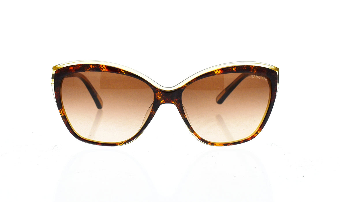 Guess GM 0738 50F Marcino - Dark Brown-Brown Gradient by Guess for Women - 59-15-135 mm Sunglasses