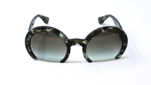 Miu Miu MU 07Q UAG-4K1 - Green Tortoise-Green Gradient by Miu Miu for Women - 52-25-140 mm Sunglasses