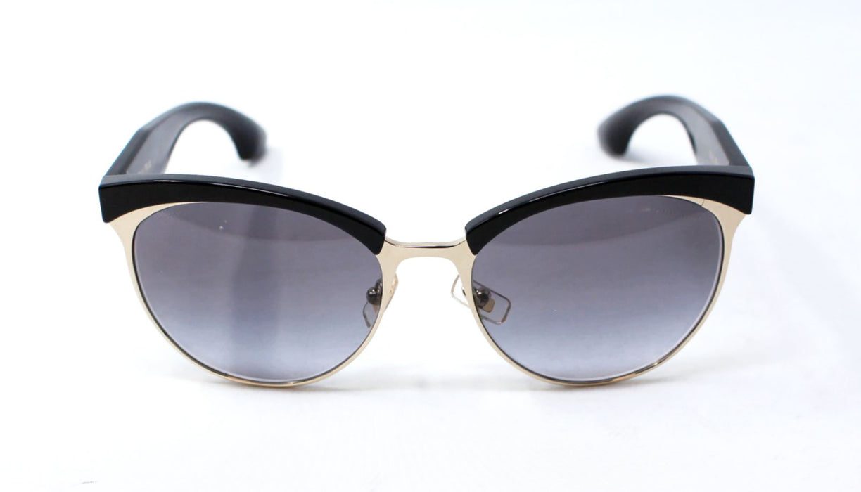 Miu Miu MU 54Q 1AB-3E2 - Black Gold-Grey Gradient by Miu Miu for Women - 56-18-145 mm Sunglasses