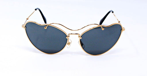 Miu Miu MU 55R 7OE1A1 - Gold-Grey by Miu Miu for Women - 65-18-135 mm Sunglasses