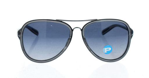 Oakley Kickback OO4102-13 - Black Ice-Onyx-Grey Gradient Polarized by Oakley for Women - 58-14-137 mm Sunglasses