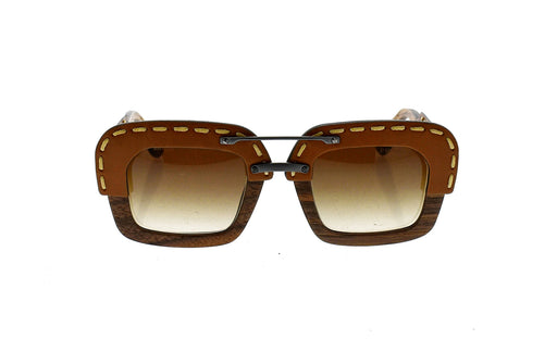 Prada SPR 26R UA7-6S1 - Nut Canaletto-Brown by Prada for Women - 51-25-140 mm Sunglasses