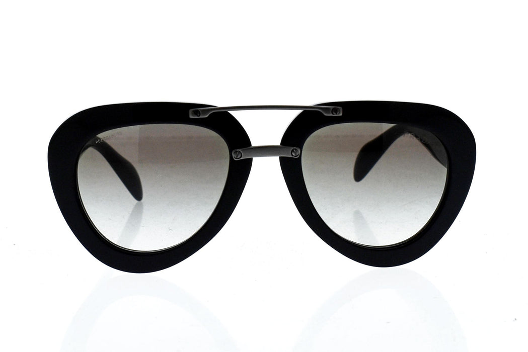 Prada SPR 28R 1AB-0A7 - Black-Grey by Prada for Women - 52-22-135 mm Sunglasses